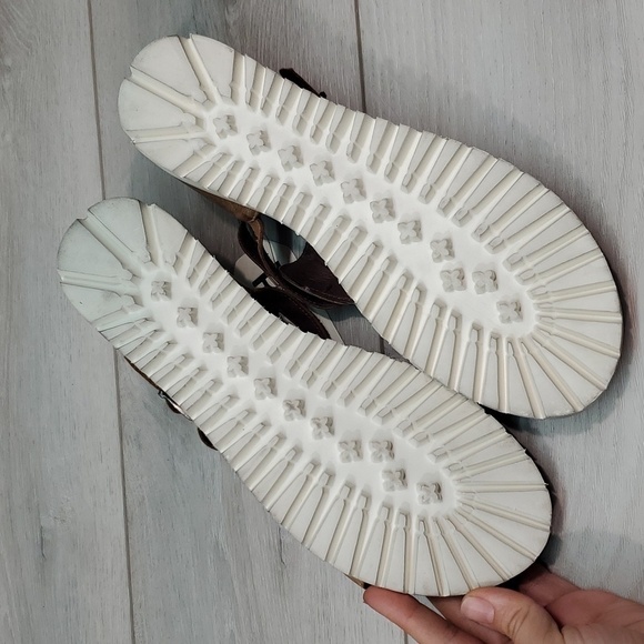 NWT Roan By Bed Stu Ibis Studded Ankle Leather Platform Boho Sandals Shoes - Picture 14 of 15